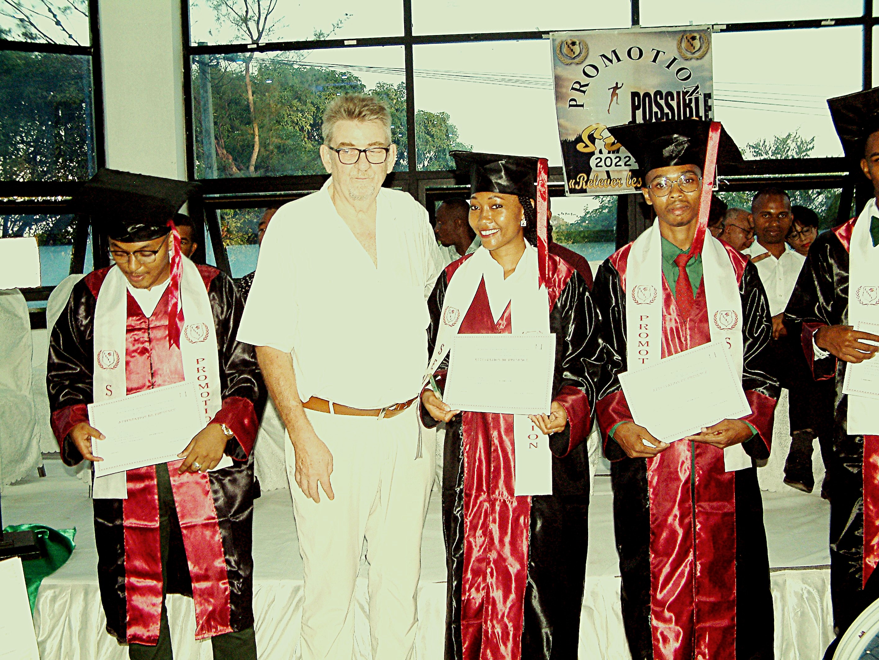 Cérémonie de remise de diplômes